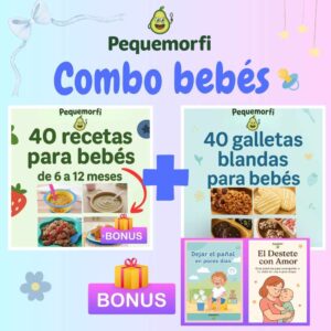Combo Bebés – Recetarios + Guías de regalo